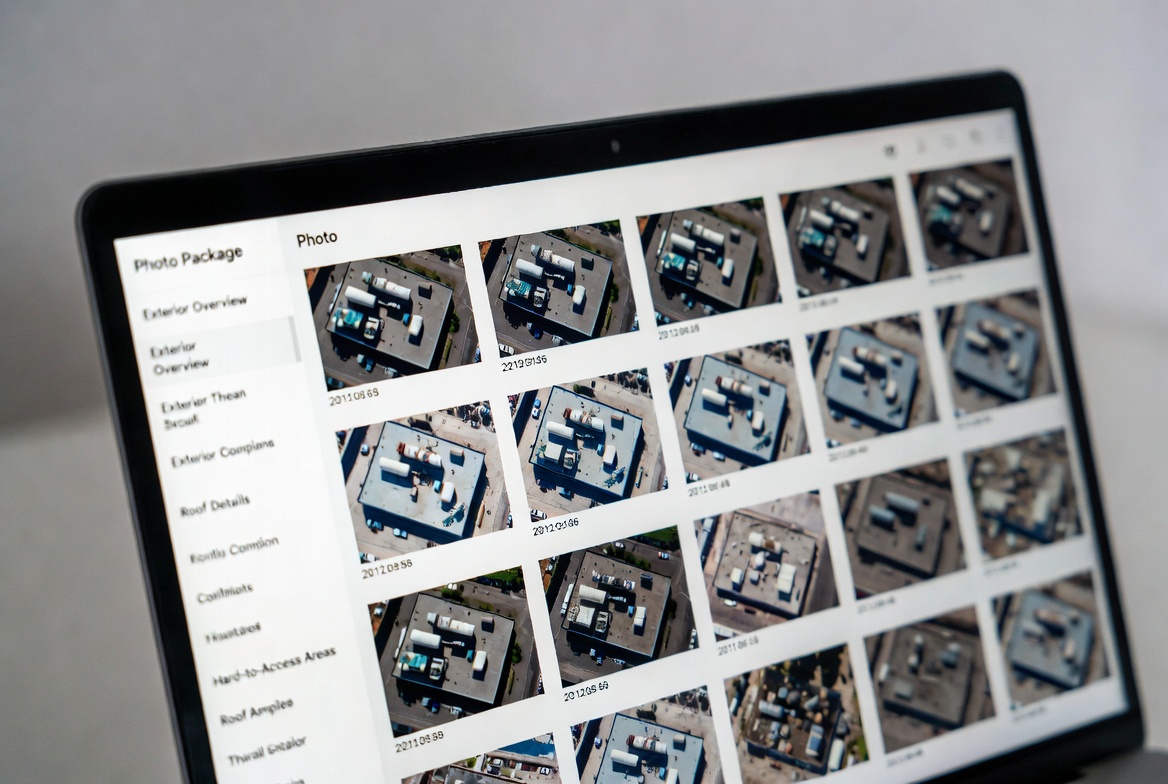 Organized photo package example